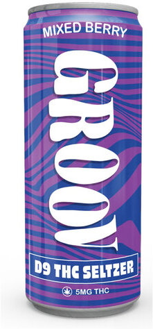Groov Mixed Berry 5mg Thc Seltzer