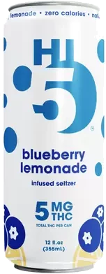 Hi 5 Blueberry Lemonade 3mg Thc 2mg Cbd