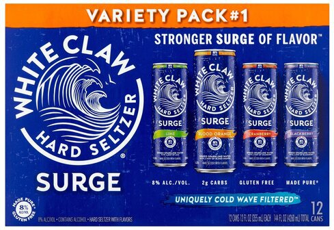 White Claw Surge Variety Pack