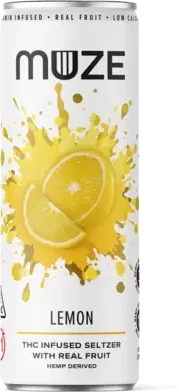 Muze Lemon Thc Seltzer 3mg
