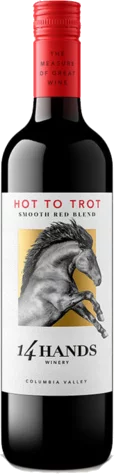14 Hands Hot to Trot Smooth Red Blend, 2021