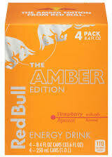 RED BULL AMBER STRAW APRICOT