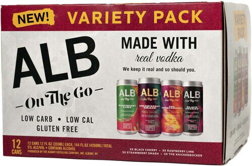 Albany Distilling Co Alb On The Go Variety