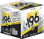 196 Zero Sugar Lemon Vodka Seltzer Cn4pk