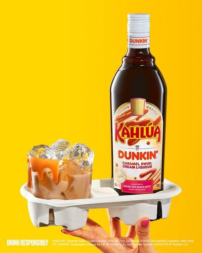 Kahlua Dunkin Caramel Swirl Cream