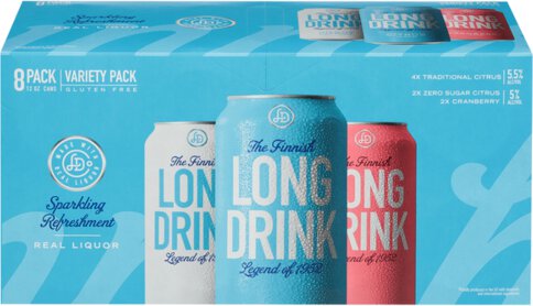 Long Drink Zero Sugar Variety Pack