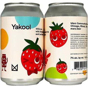 Marz Yakool Wild Ale with Strawberries & Lactose