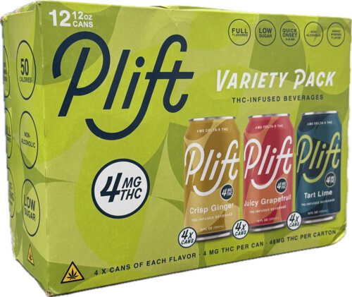 PLIFT VARIETY 4MG THC 12CN