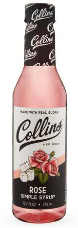 Collins Rose Simple Syrup