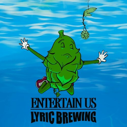 LYRIC BREWING-ENTERTAIN US TDH HAZY TRIPLE IPA 4PKC