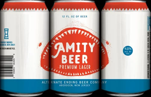 Alternate Ending Amity Beer Lager