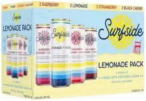 Surfside Lemonade Vodka Soda Variety Pack