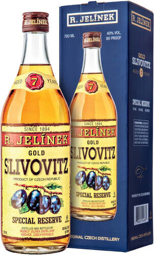R Jelinek Slivovitz 7yr Gold Special Reserve