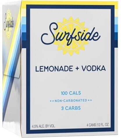 Surfside Lemonade Vodka (4-Pack) Cans