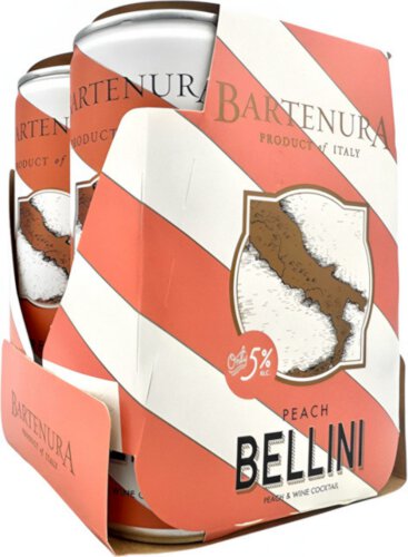 Bartenura Peach Bellini 4 Pack