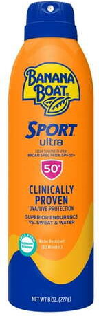 Banana Boat Ultra Sport Clear Sunscreen Spray