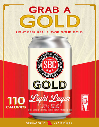Springfield Brewing Gold Light Lager