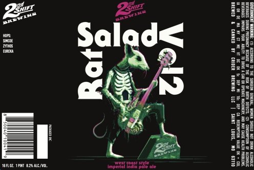 2nd Shift Rat Salad Volume 4 Pack