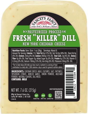 Yancey's Fancy Killer Dill Cheddar