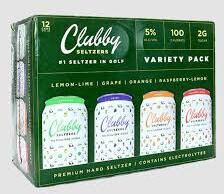 Clubby Seltzers Variety Pack