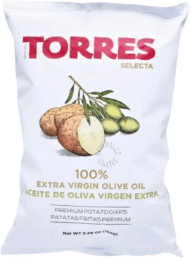 Torres Potato Chips Oliva Virgen Extra 50g
