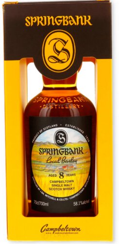 Springbank 8 Year Old Local Barley Single Malt Scotch Whisky (700 mL)