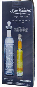 Don Ramon Tequila Silver 200ml Reposado Gift Pack