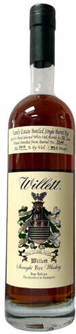 willett single barrel family estate rye 12 yr