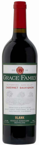 Grace Family Vineyards Blank Vineyard Cabernet Sauvignon Napa 2018 (750ml)