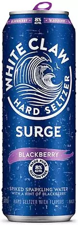 White Claw Surge Blackberry Can