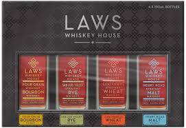 Laws Whiskey House Sampler 4pk