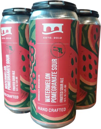 Monocacy Watermelon Pomegranate Sour Ale 16oz 4pk Cans