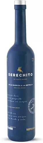 Derechito Tequila Reposado 750ml