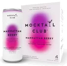 Mocktail Club Manhattan Berry Alcohol Alternative
