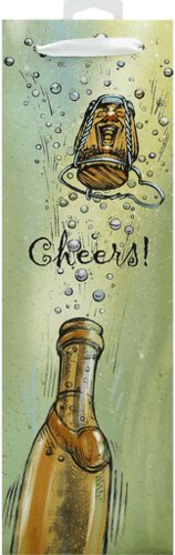 Pop Goes The Party Cheers Wine Bag
