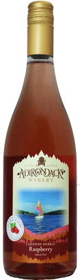 Adirondack Winery Raspberry Bubbly Lake