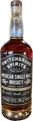 Switchgrass American Single Malt Whiskey Single Barrel