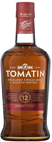 Tomatin 12yr Sherry Cask Single Malt Scotch