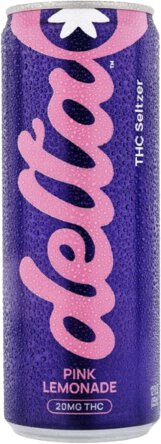Delta Live Resin T H C Seltzer Pink Lemonade Paradise
