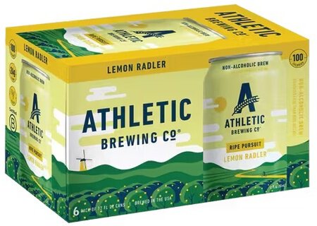 Athletic Seasonal Lemon Radler 6pk