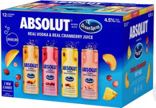 Absolut Ocean Spray Variety Pack