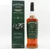 Bowmore Aston Martin Dark and Intense 10 Year Old Single Malt Scotch Whisky Edition #1 2021 (1L)