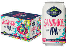 Green Flash Brewing Saturhaze IPA Can
