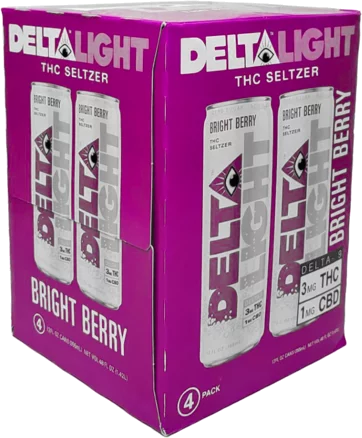 Delta Light 3 MG THC 1MG CBD Bright Berry