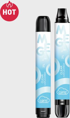 Airis Mega Ultra Clear 3K Puffs
