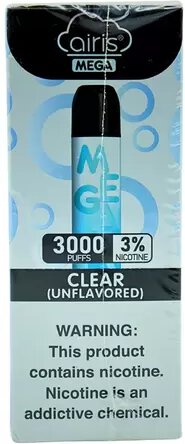 Airis Mega Vape Clear 3K Puffs