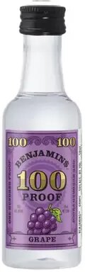 Benjamins Grape 100 Proof Vodka