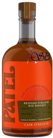 Patel BESPOKE Straight Rye Whiskey 51%