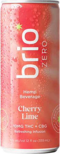 Brio Zero Thc 10mg Cherry Lime