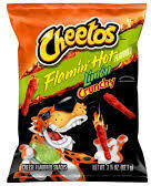 Cheetos Flamin Hot Limon Crunchy